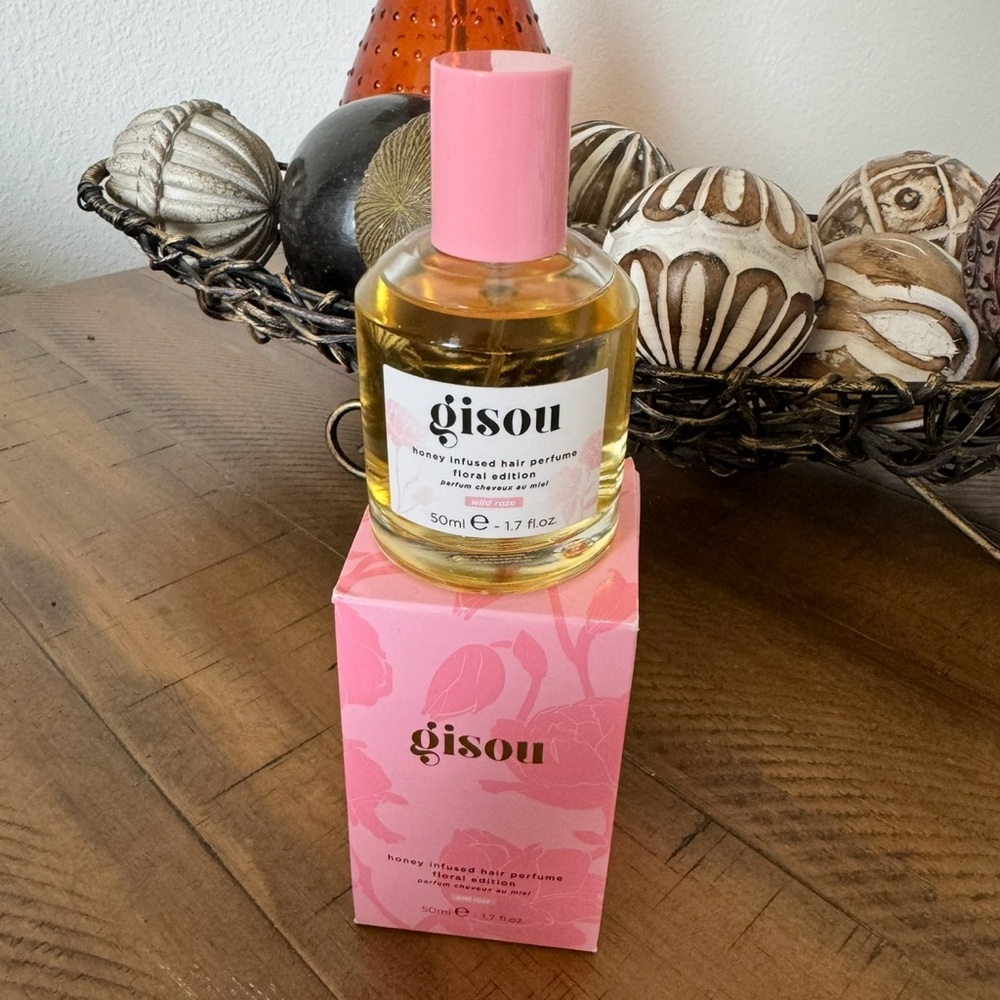 Gisou Honey Infused Hair Perfume - Pink and Gold